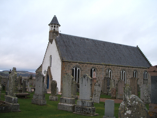 Photo of the church of Abernethy from the south.
