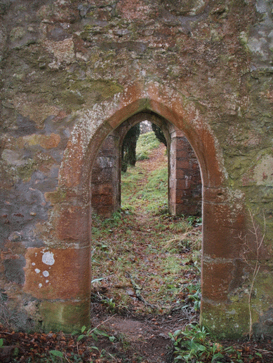 Photograph of the interior of Altyre chapel.