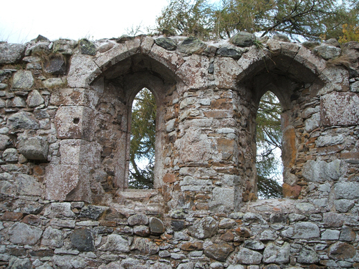 Photo of windows at Barevan Church