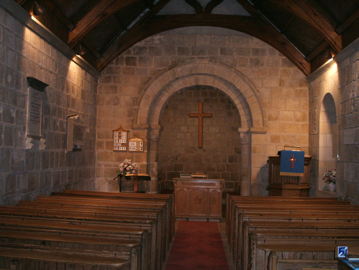 Photo of the Norman Chancel Arch