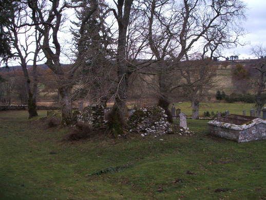 Second Photo of the graveyard at Conveth