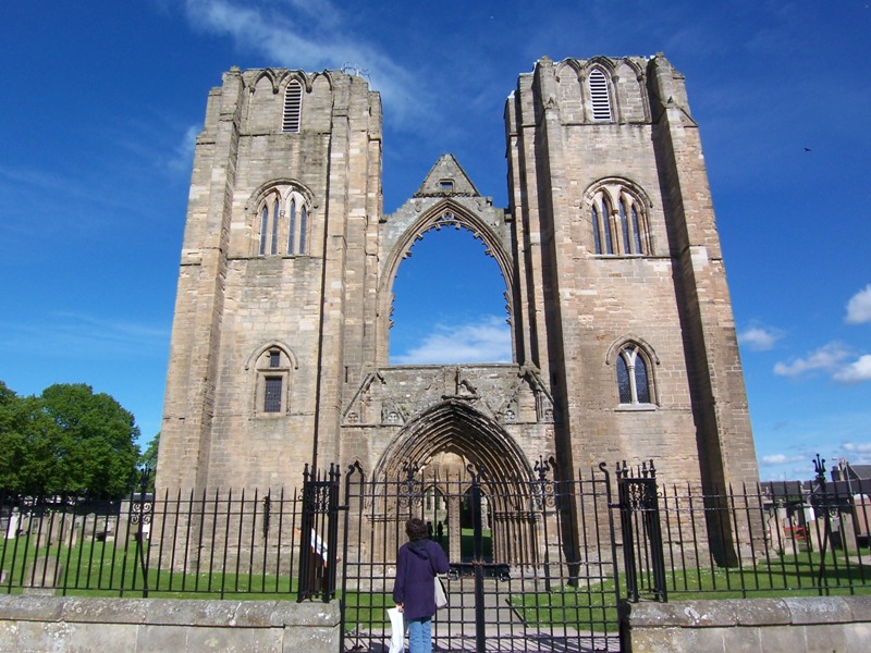 Photograph of Elgin Cathedral West Front