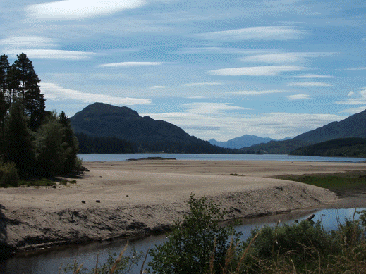 Loch Laggan looking south-west