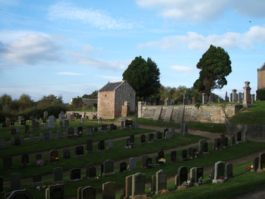 Picture of the Watch House in Petty churchyard