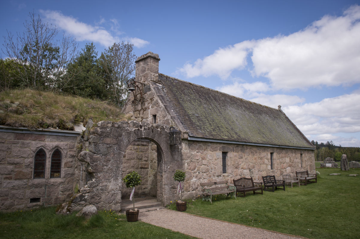 St Lesmo's Chapel in Glentanar as it is today.