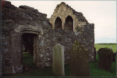 Picture of St Nachlan's Church at Cowie
