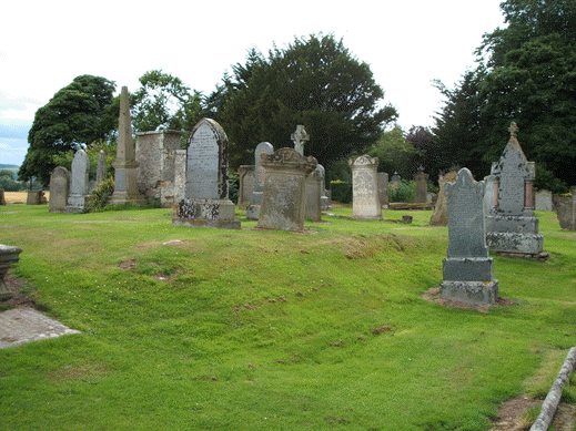 Site of old church at Alves