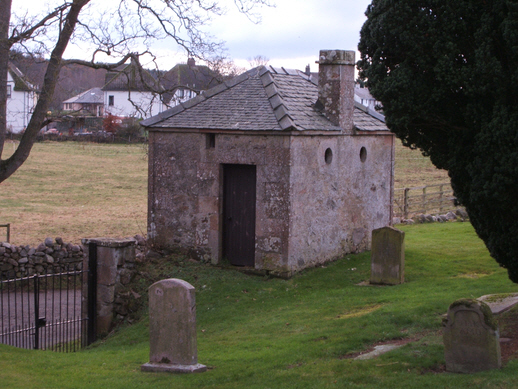 Second Photo of the graveyard at Conveth