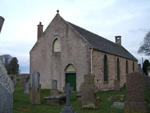 Photo of the graveyard at Conveth