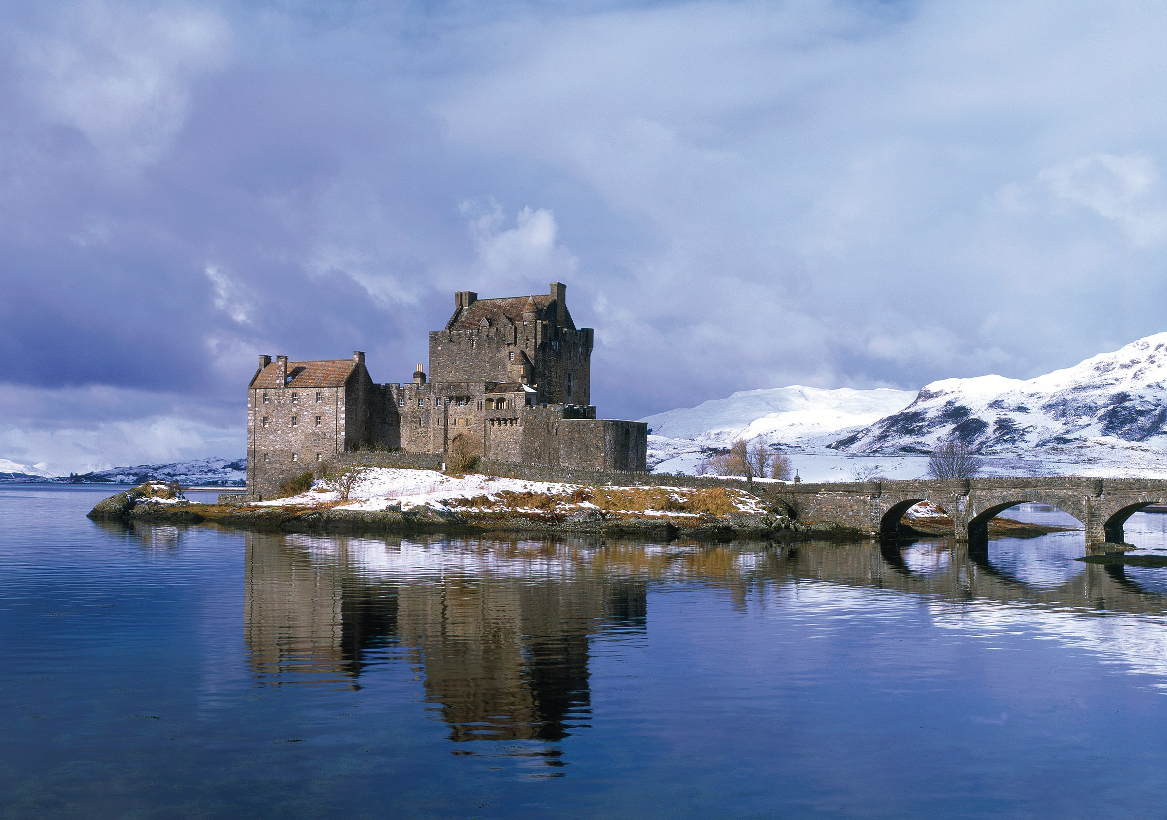 Eilean Donnan in winter