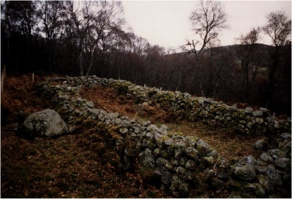 Kentigern's church deep in Glengairn